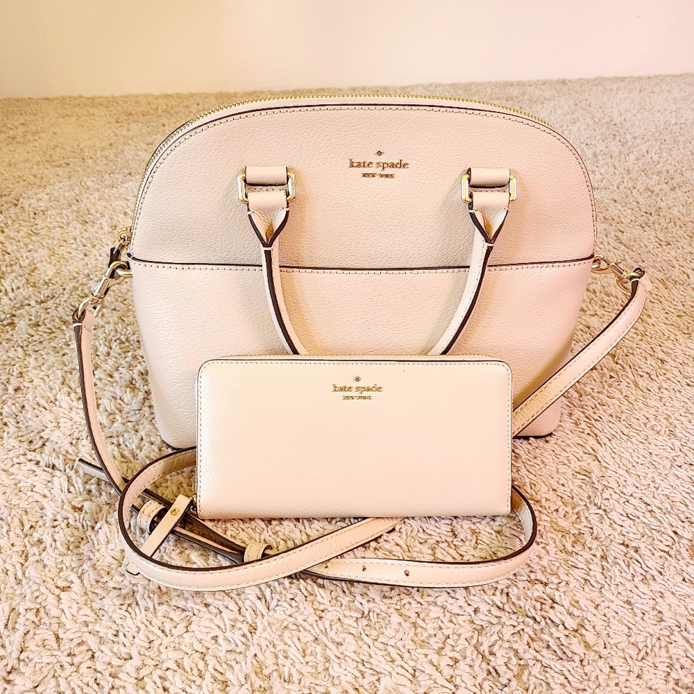 Kate Spade Grove Street Carli Satchel and Wallet